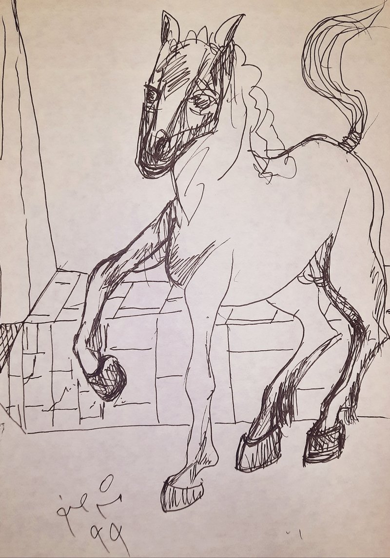Manouchehr Safarzadeh, Untitled, 2020