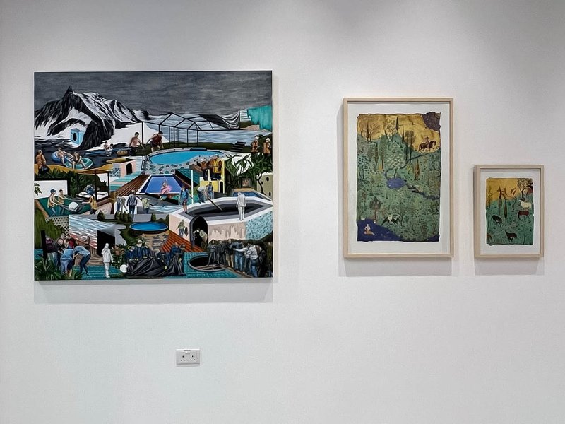 In Drought, Rhymes Blossom, installation view