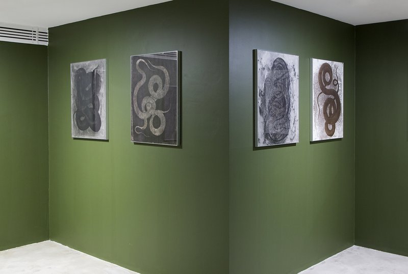 Palimpsest; Some untitled drawings, installation view
