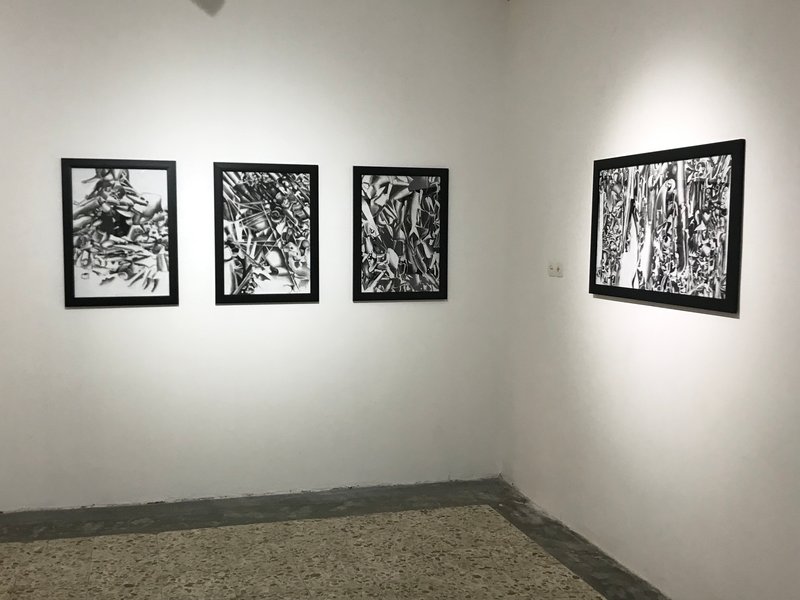 Three Person Exhibition, installation view