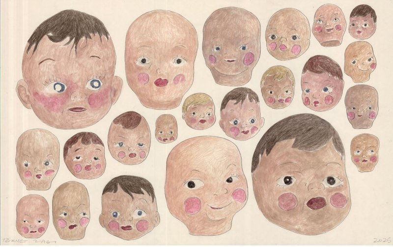 Terme Ziaei, Self Portraits, 2025