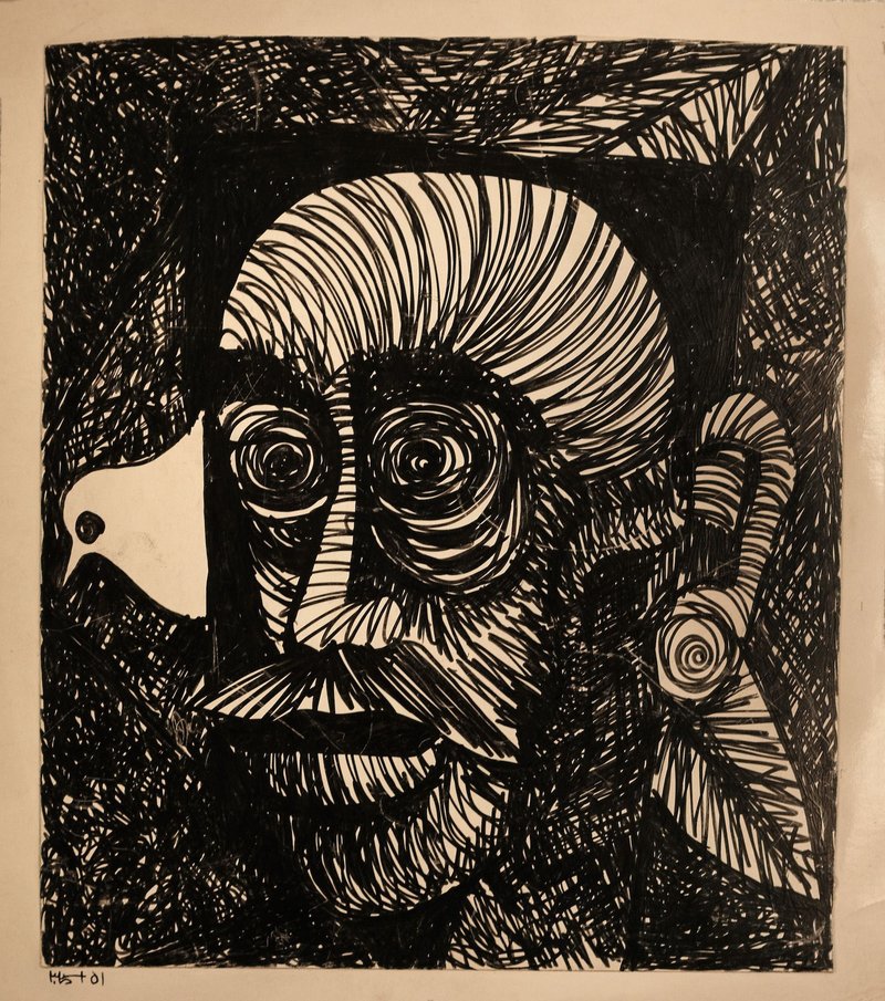 Alireza Espahbod, Untitled, 1972