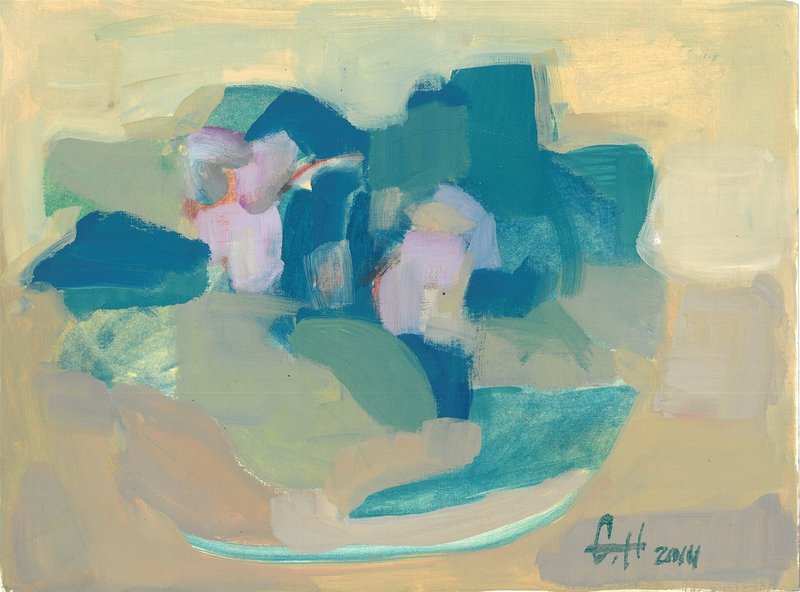 Golnaz Hosseini, Flower Pot, 2014
