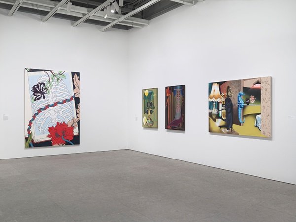 Installation view.