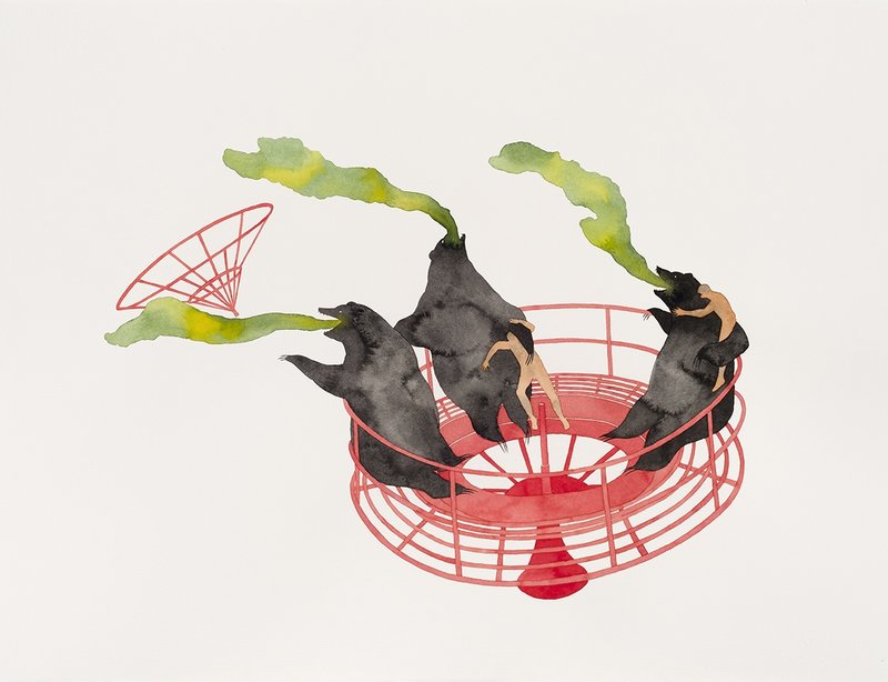 Maryam Mohry, We Keep On, 2021