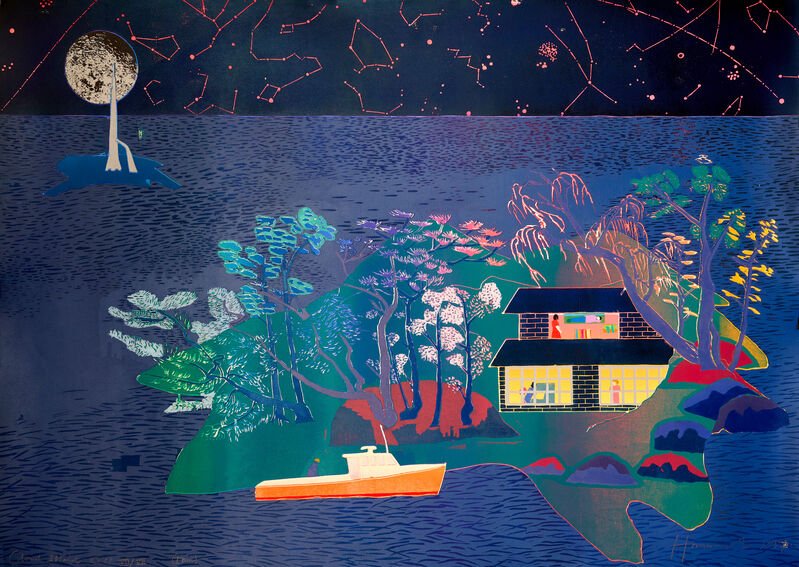 Tom Hammick, Cloud Island, 2017