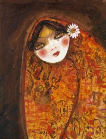 ناصر اویسی، پرتره زن جوان