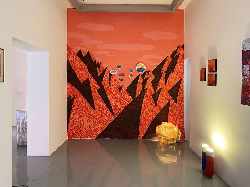 نور درمانی، نمای چیدمان