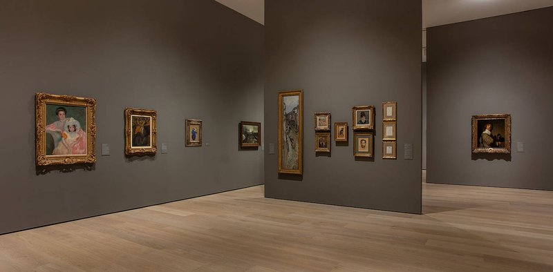Installation view.