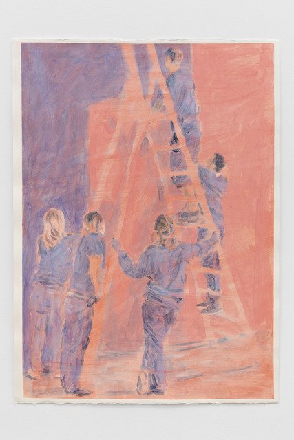 Bruno Pacheco, Blue Over Red, 2017