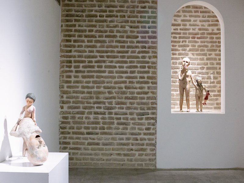 Within Flesh and Bones, installation view
