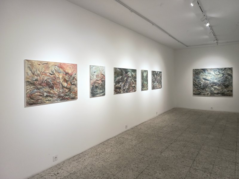 Brink of Upheaval, installation view
