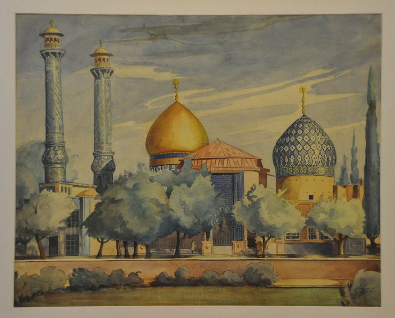 Mohsen Vaziri Moghaddam, Shah Abdol Azim, 1949