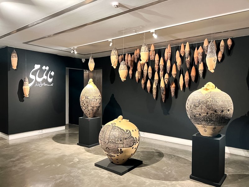 incomplete, installation view