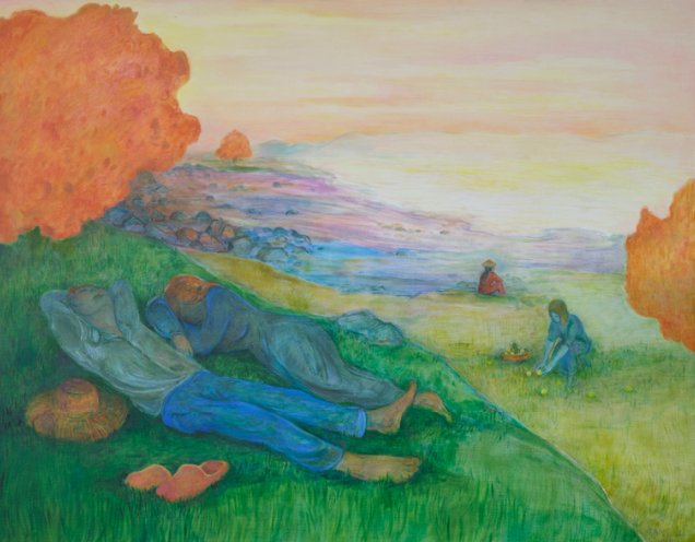 Nastaran Shahbazi, La Sieste, 2024