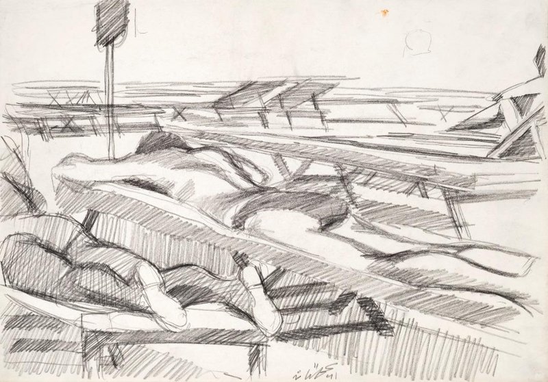 The Late Ali Golestaneh, Untitled, 1982
