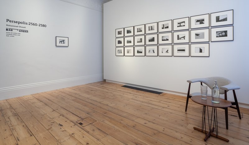 Mohammad Ghazali's Solo Show at Ab-Anbar Gallery 