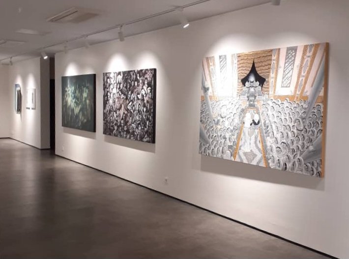 نمایشگاه تابستانه، نمای چیدمان
