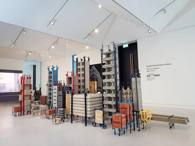 De(re)constructed Utopias, installation view
