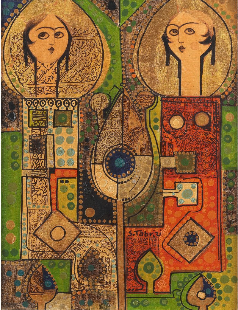 Sadegh Tabrizi, Untitled, 1990