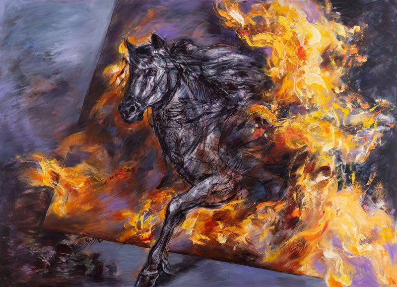 Niloufar Ghaderinejad, Siavosh on Pathway, 2019
