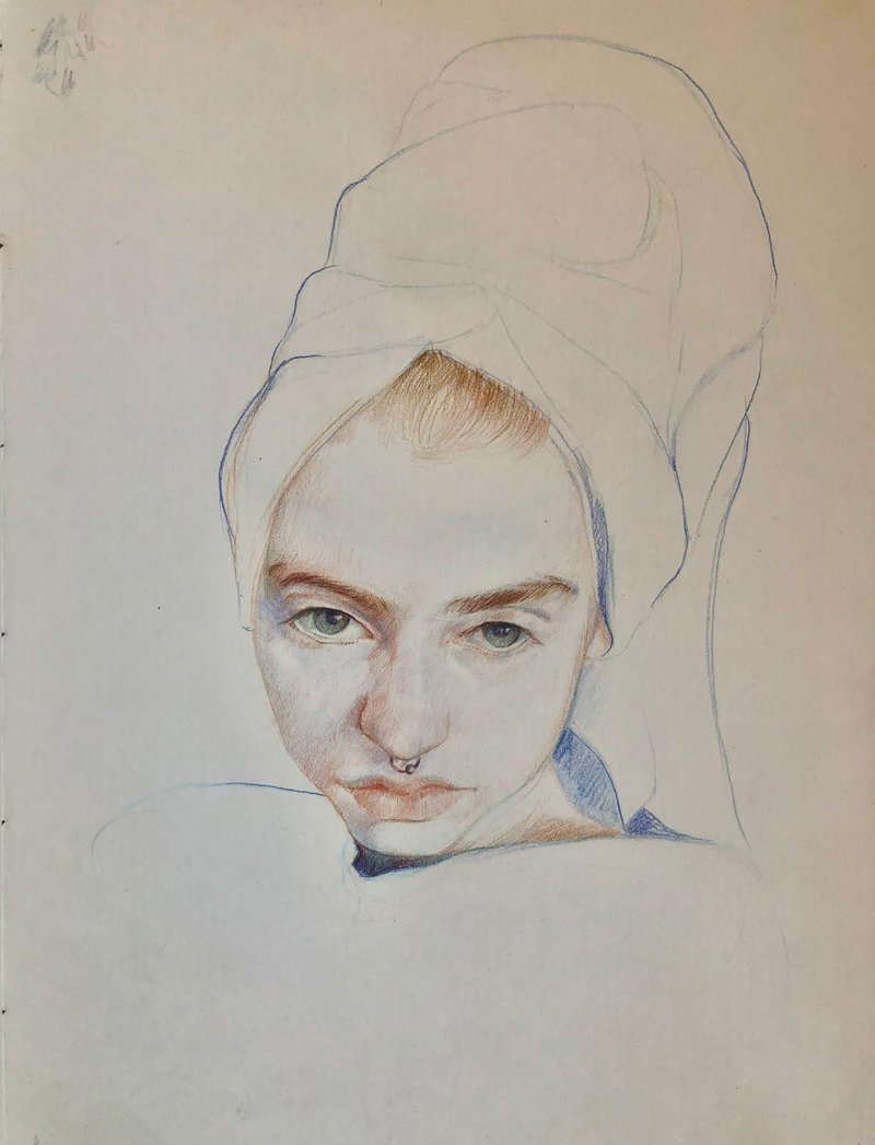 Atiyeh Shafiei, Untitled, 2024