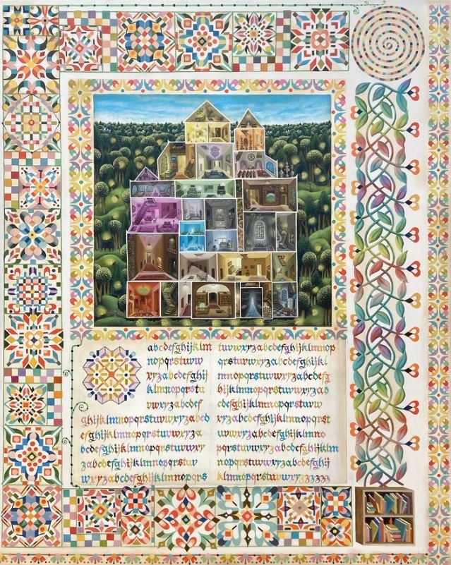 Benjamin Styer, Map of Stranger's House, 2023