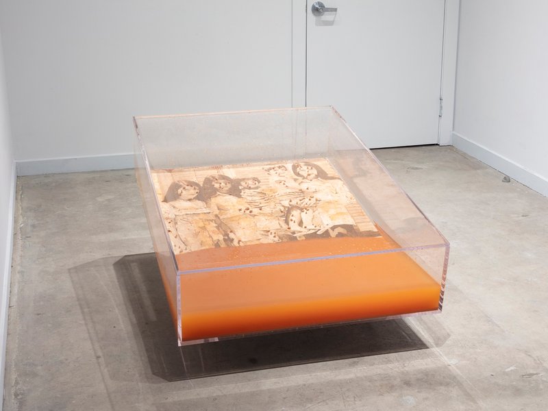 The Past Seeps Through the Present, installation view