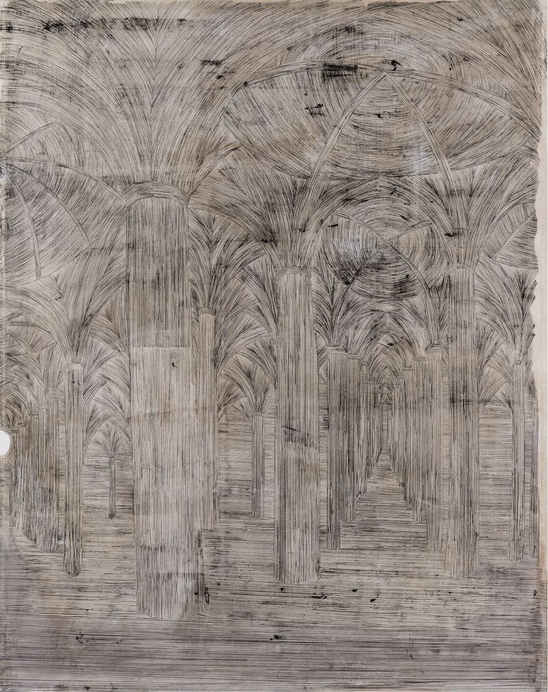 Atefeh Majidi Nezhad, Half of Conditional Configuration #2, 2017