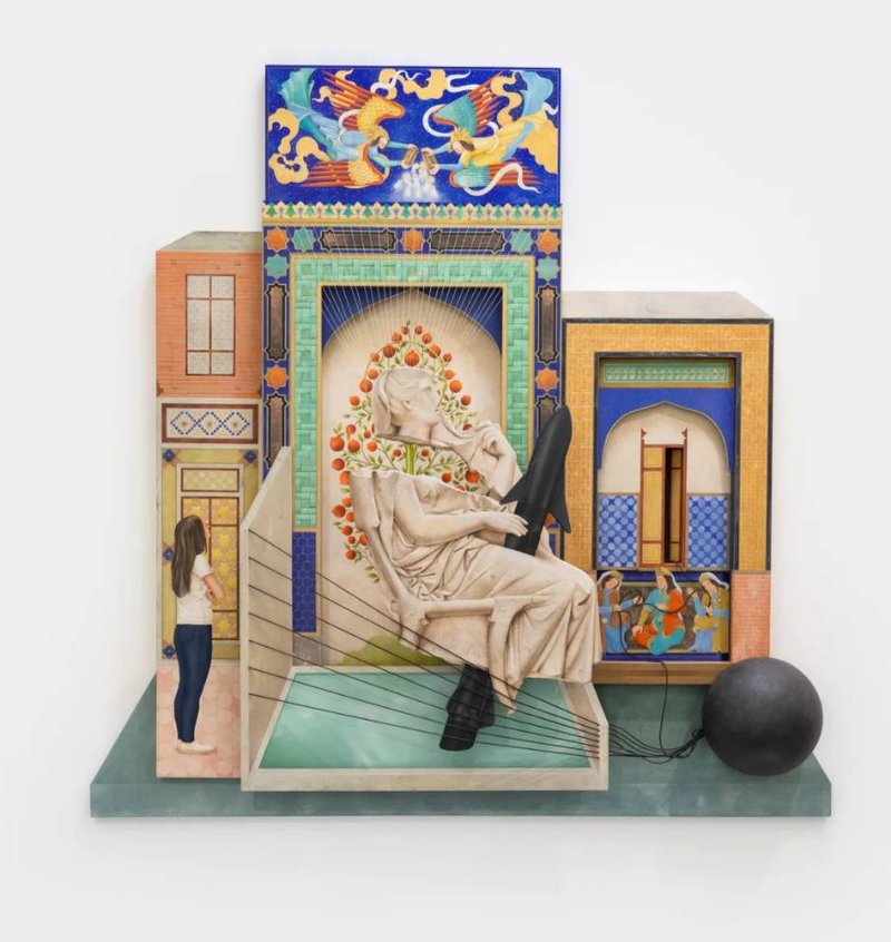 Arghavan Khosravi, Fractured Spaces, 2023