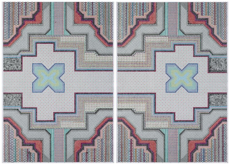 Narges Hashemi, Dyptiche, 2019
