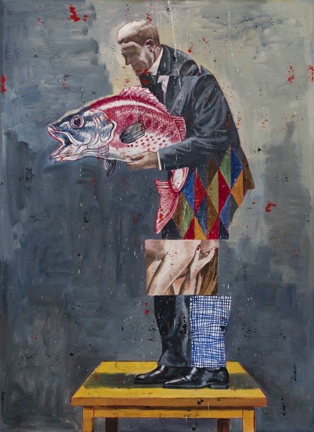 Nikzad Nodjoumi, Early Stage of The Game, 2019