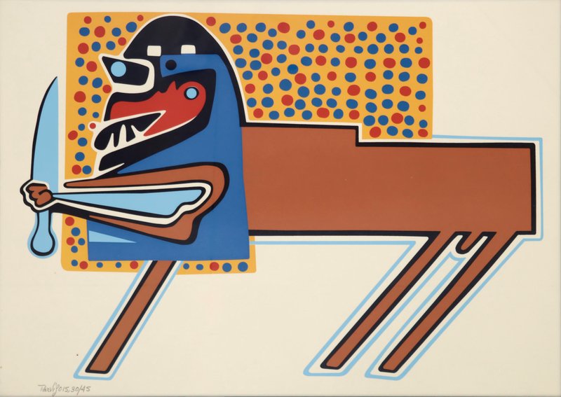 Parviz Tanavoli, Untitled, 2014