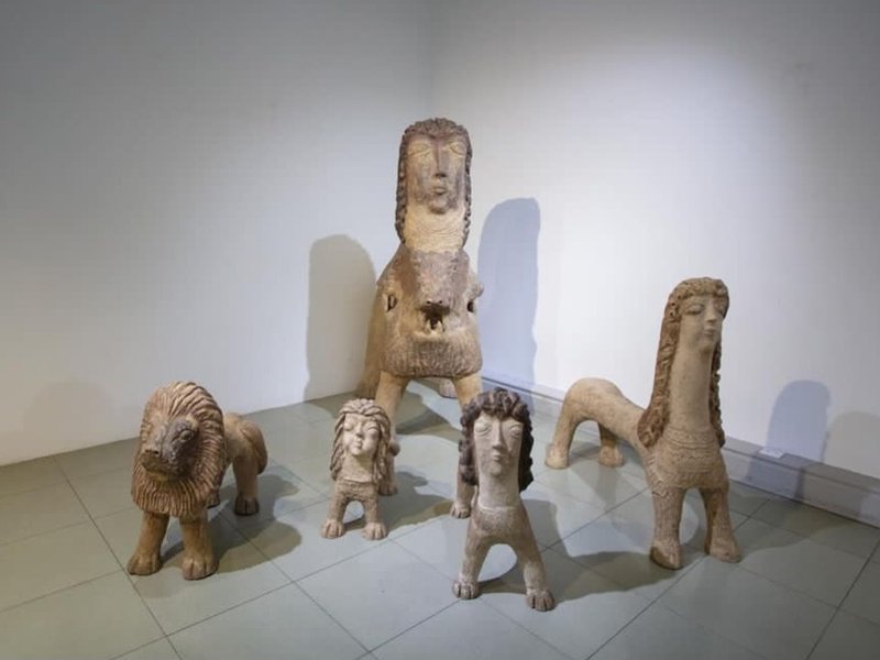 چَکر در خیال علیخان, Installation view.