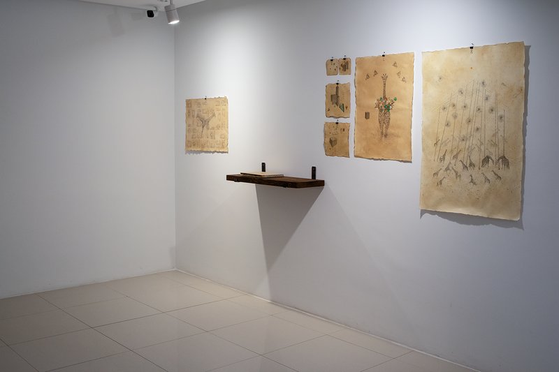 Sketch Book / 3 , installation view