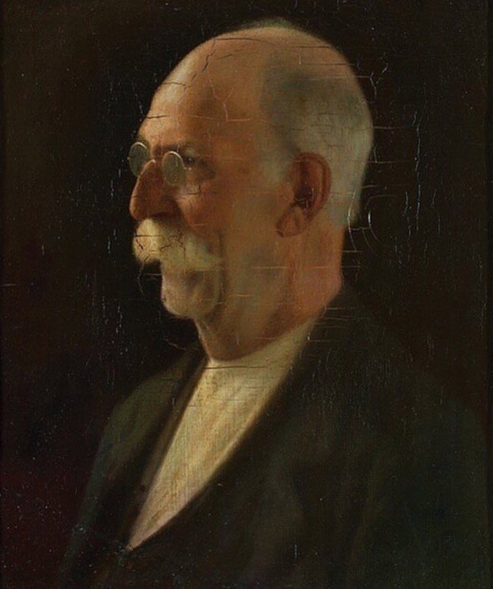 Mohammad Ghaffari, Self Portrait, 1925