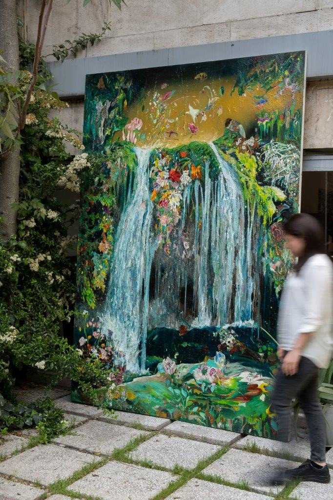 بیکرانگی، نمای چیدمان
