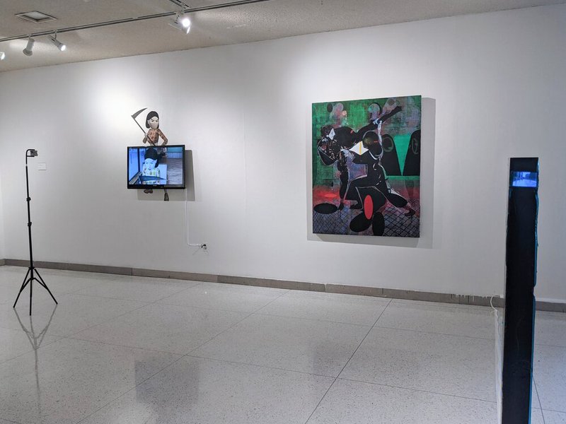اجرای اضطراب، نمای چیدمان