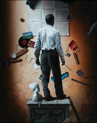 Wahed Khakdan, Black Riddle, 2010