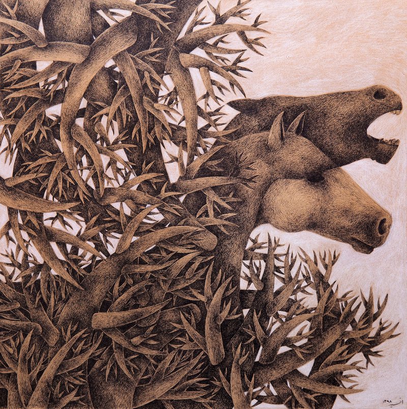 Ensiyeh Akbarzadeh, Untitled, 2019