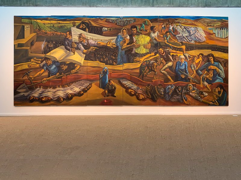 Mirrored Reflections, Installation view.