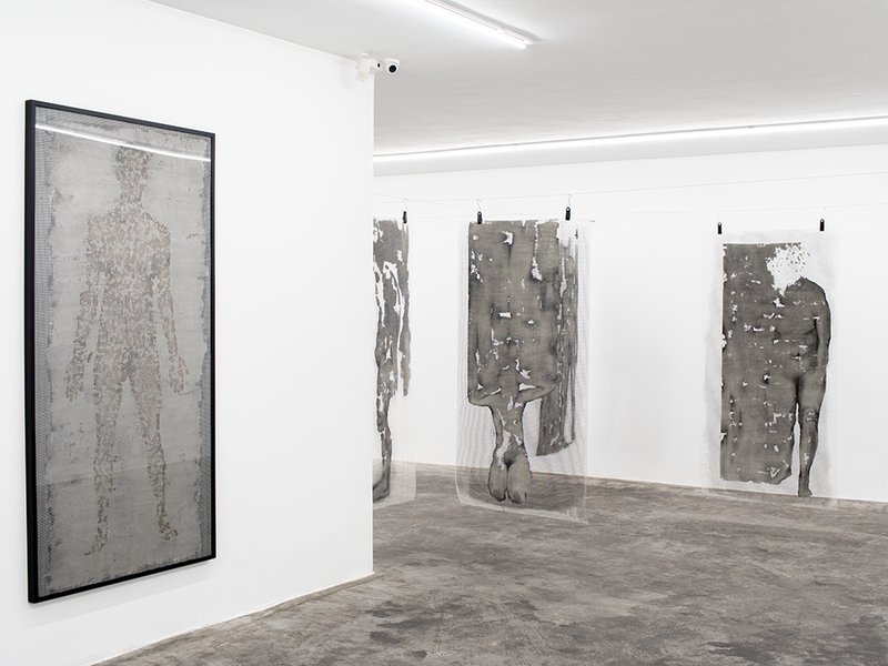 Hanged Roots, installation view