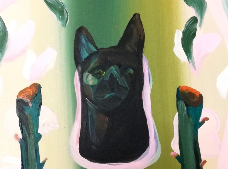 Bahareh Babaei, Black Cat, 0