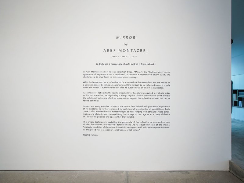 Mirror, installation view