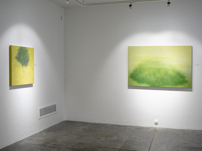 The bottle of time, installation view