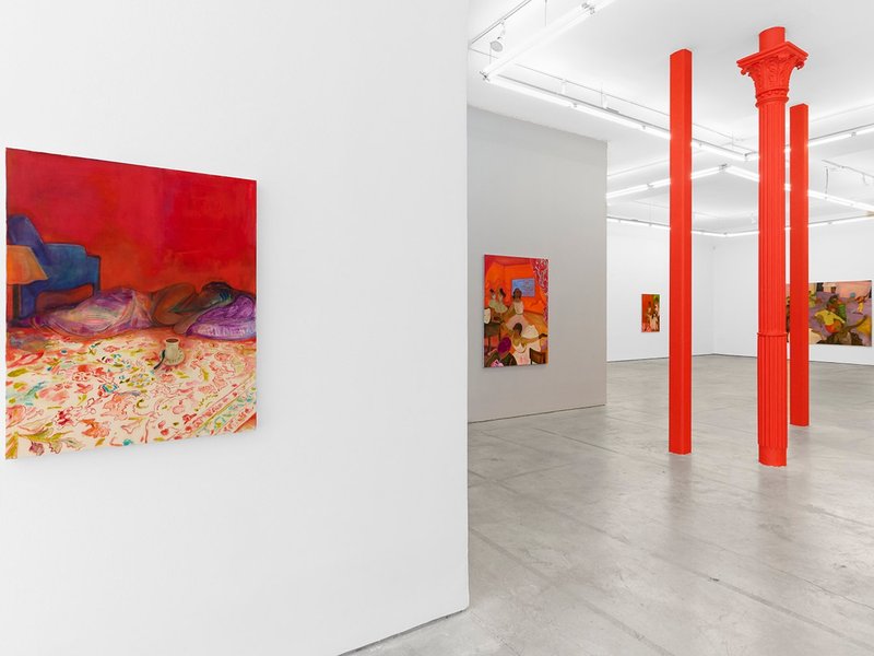 Wild Roses, installation view