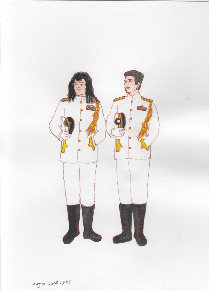 Marjan Saeidi, Andy and Korous, 2016