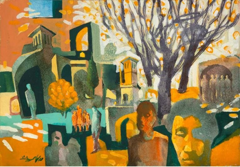 Mehdi Rahemi, An Autumn Day in Kashan, 2026