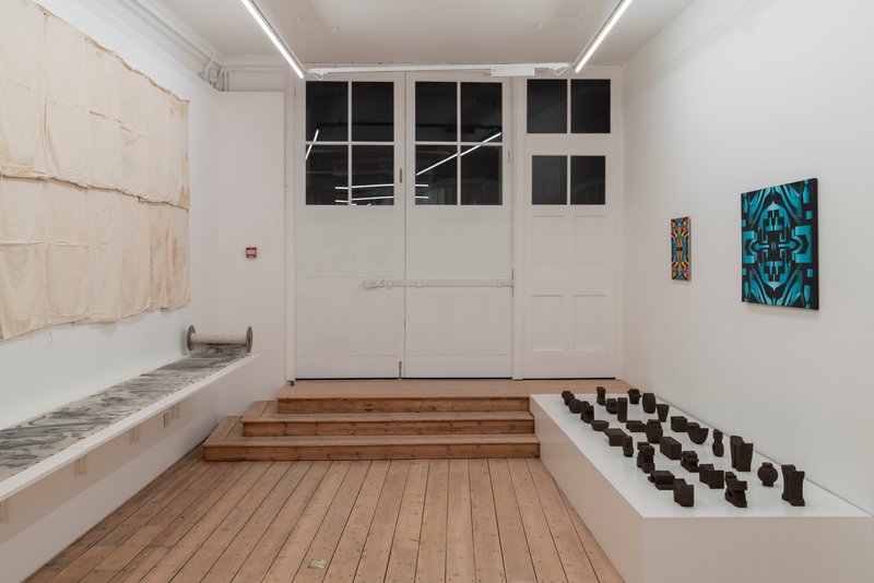 Uucharted Echoes, installation view