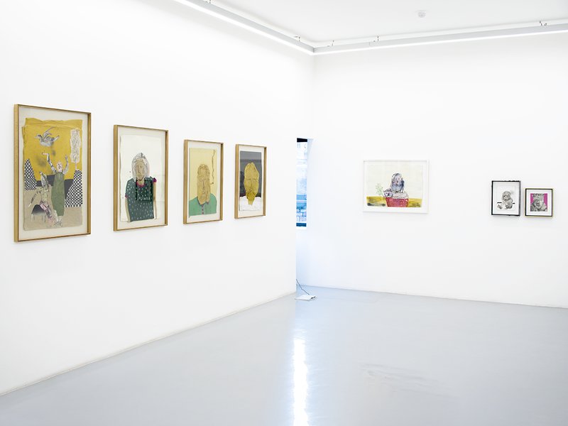 A Recycling of Shadows, installation view